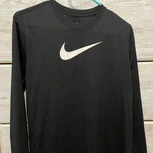 Boys black Nike long sleeve